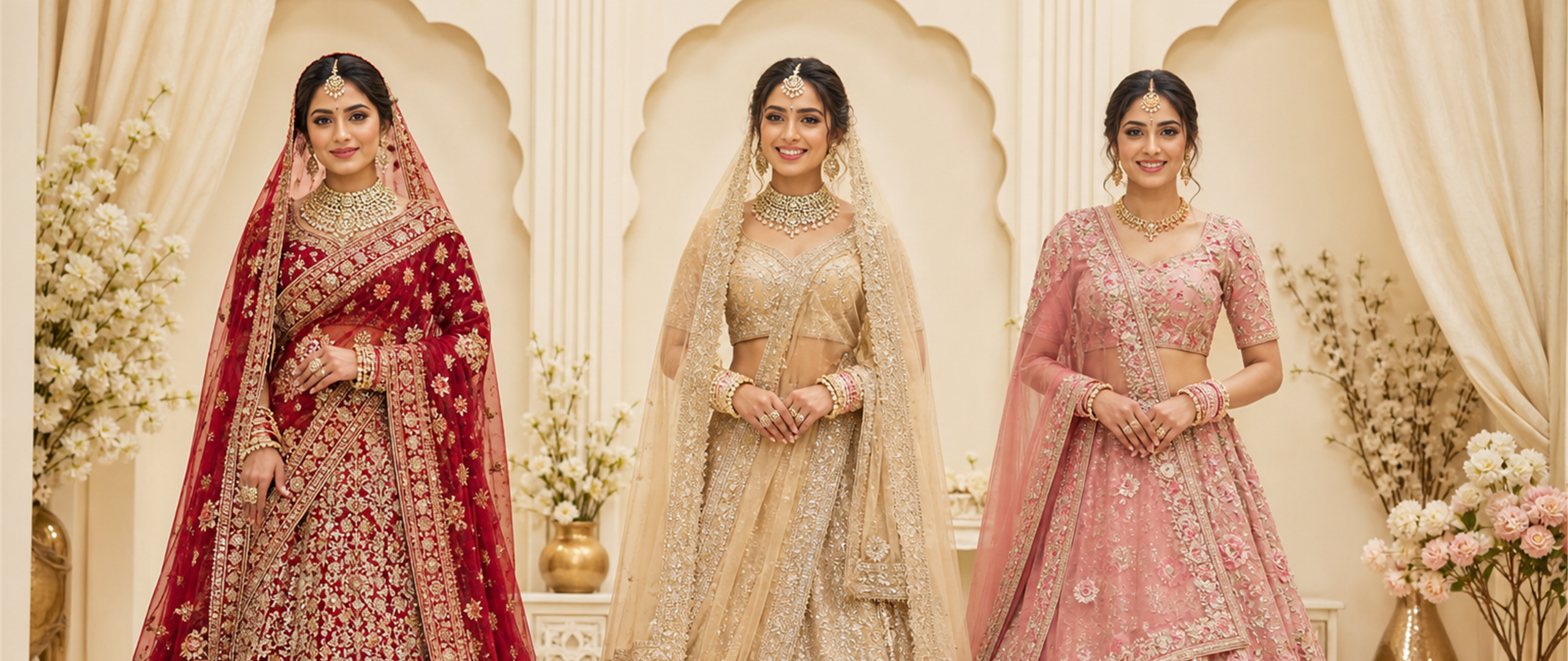 Bridal lehenga and saree collection